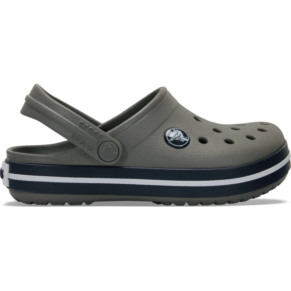 Crocband Clog K - Smoke/Navy