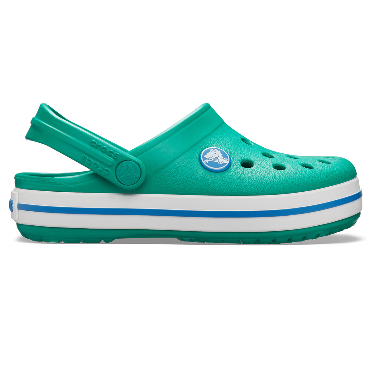 Crocband Clog T - Deep Green/Prep Blue