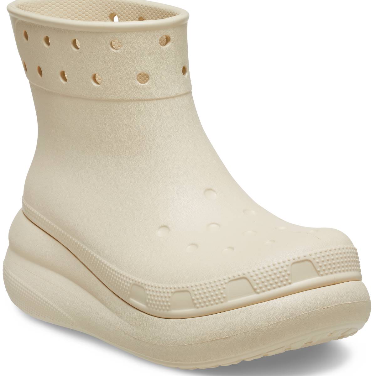 Classic Crush Rain Boot Bone Crocs Bot