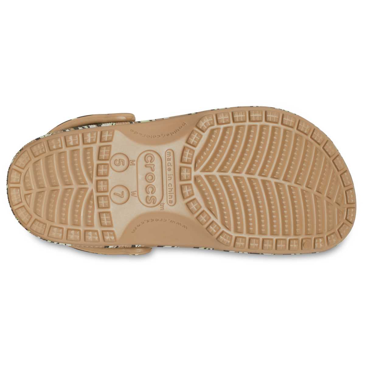 Classic Printed Camo Clog Khaki Crocs Clog