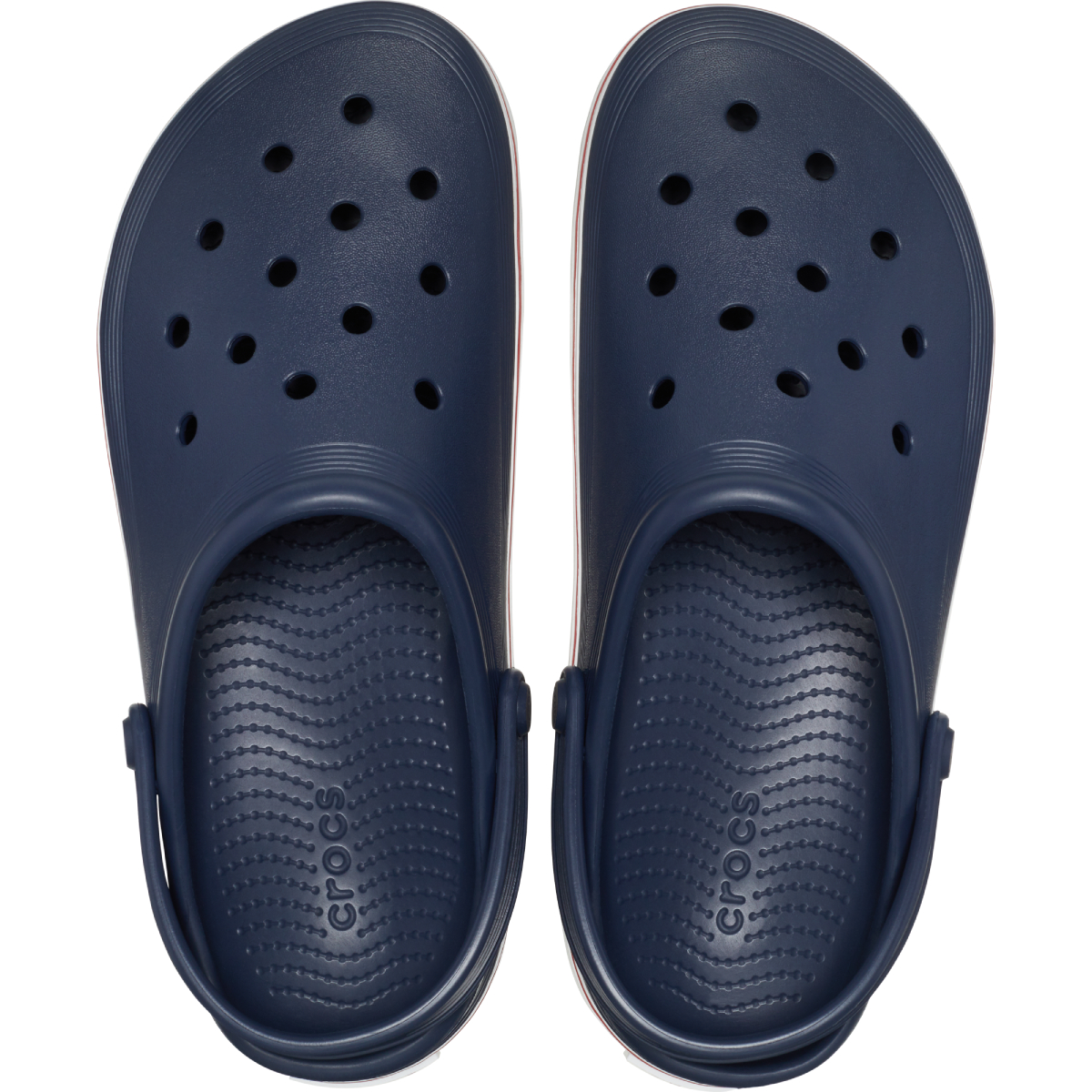 Crocs navy flats on sale
