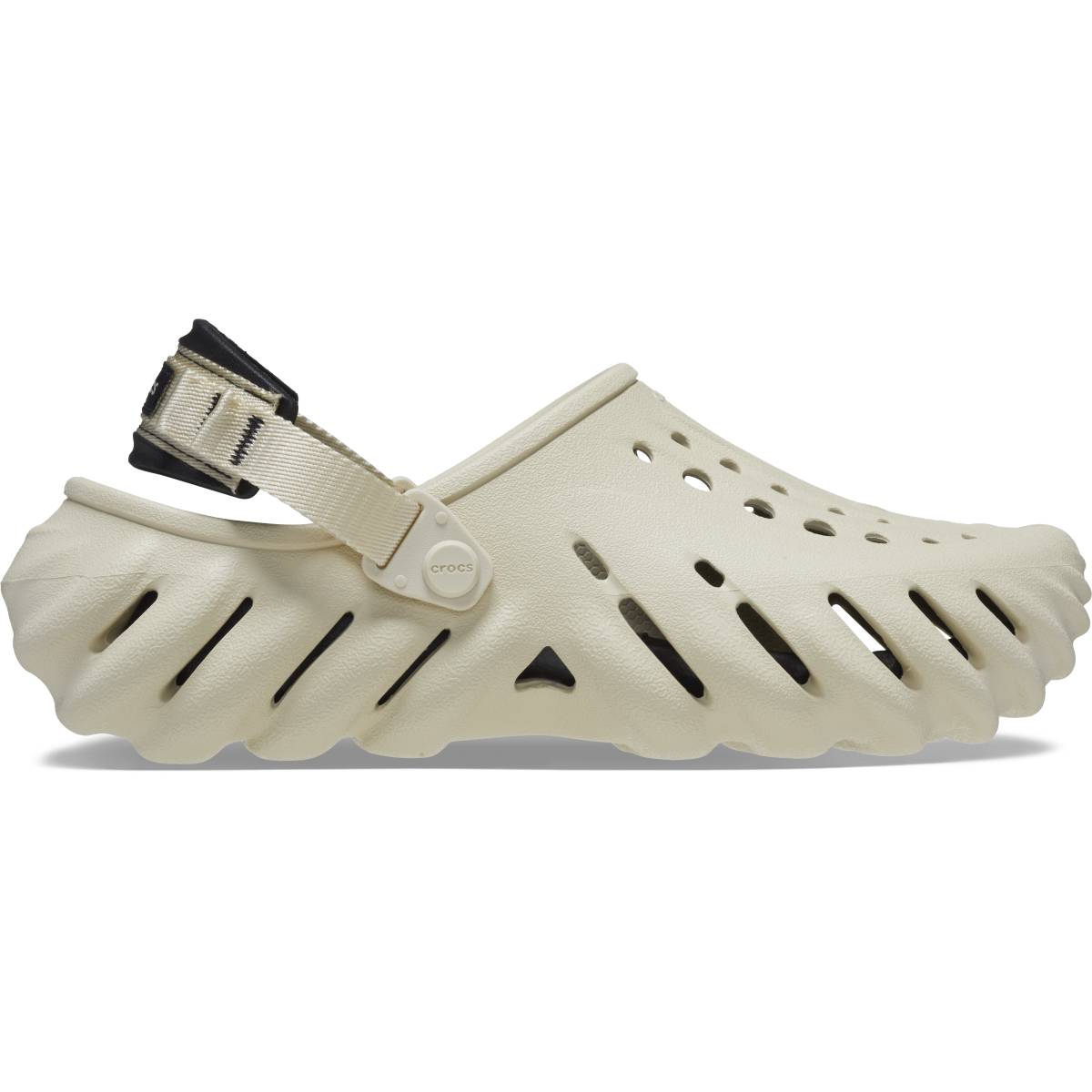 Echo Clog - Bone/Black