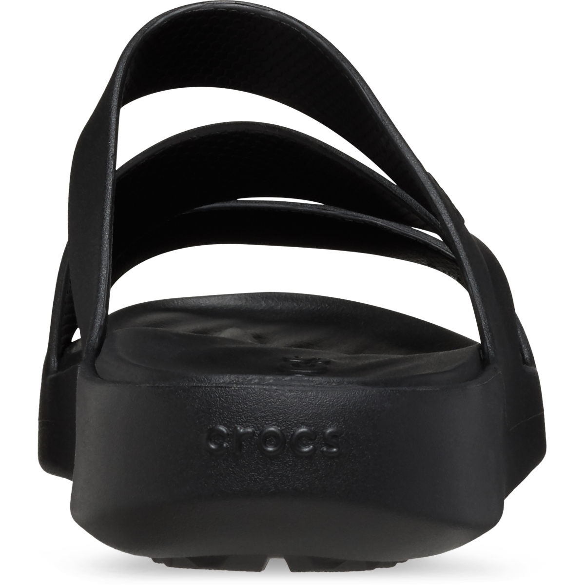 Getaway Strappy Black Crocs ndirim