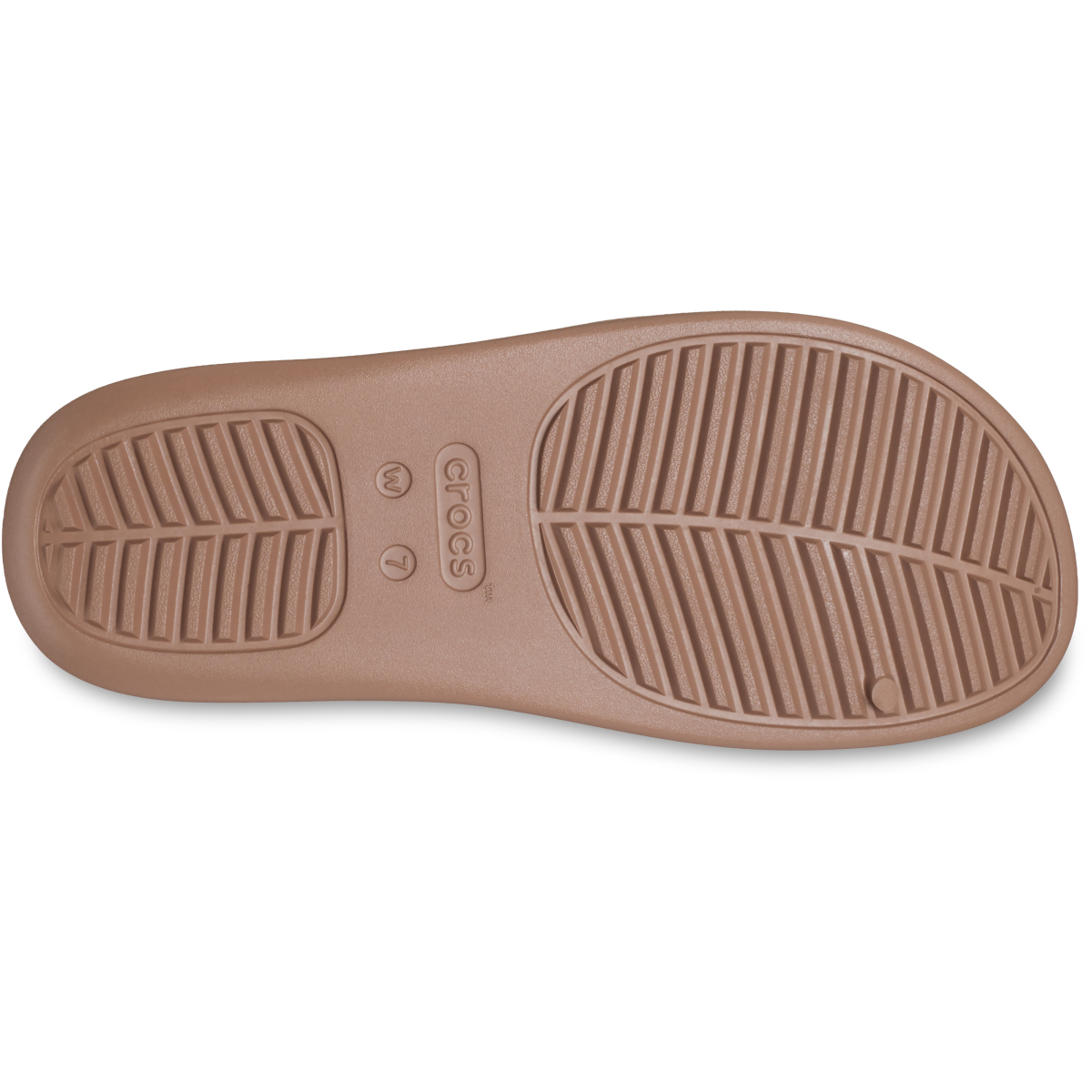 Getaway Platform H Strap Latte Crocs Kad n