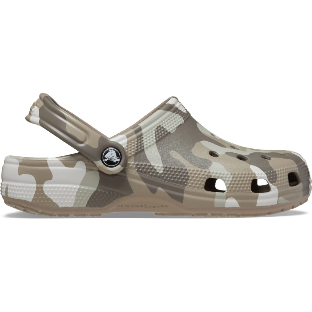 Classic Printed Camo Clog Mushroom Multi Crocs Clog