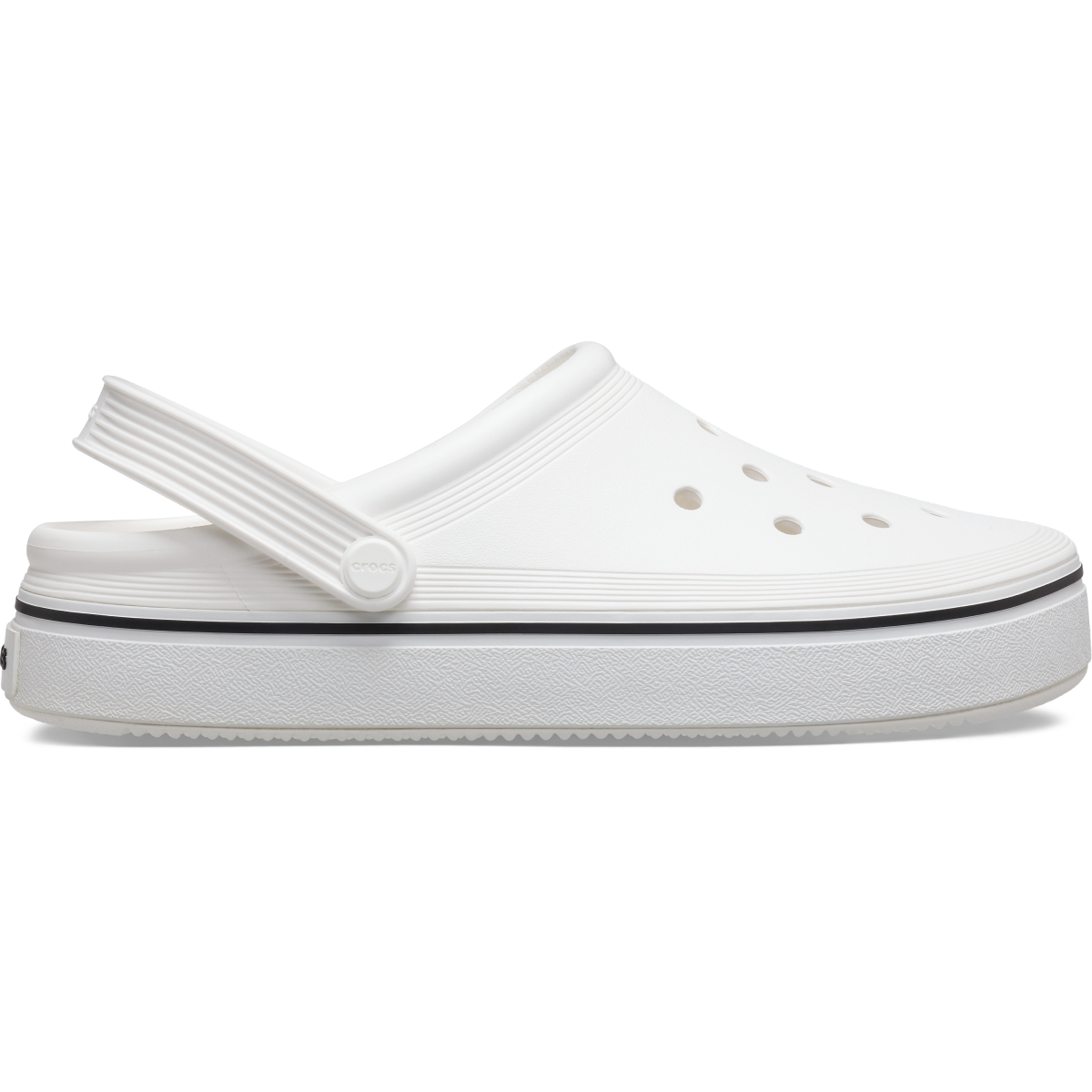 Off Court Clog - White