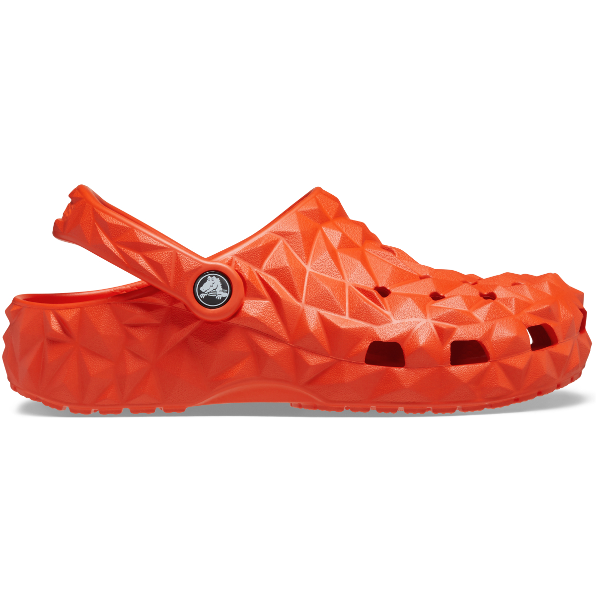 Classic Geometric Clog Lava Crocs Clog