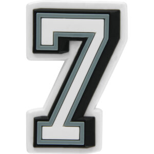 Jibbitz B W Number 7 -