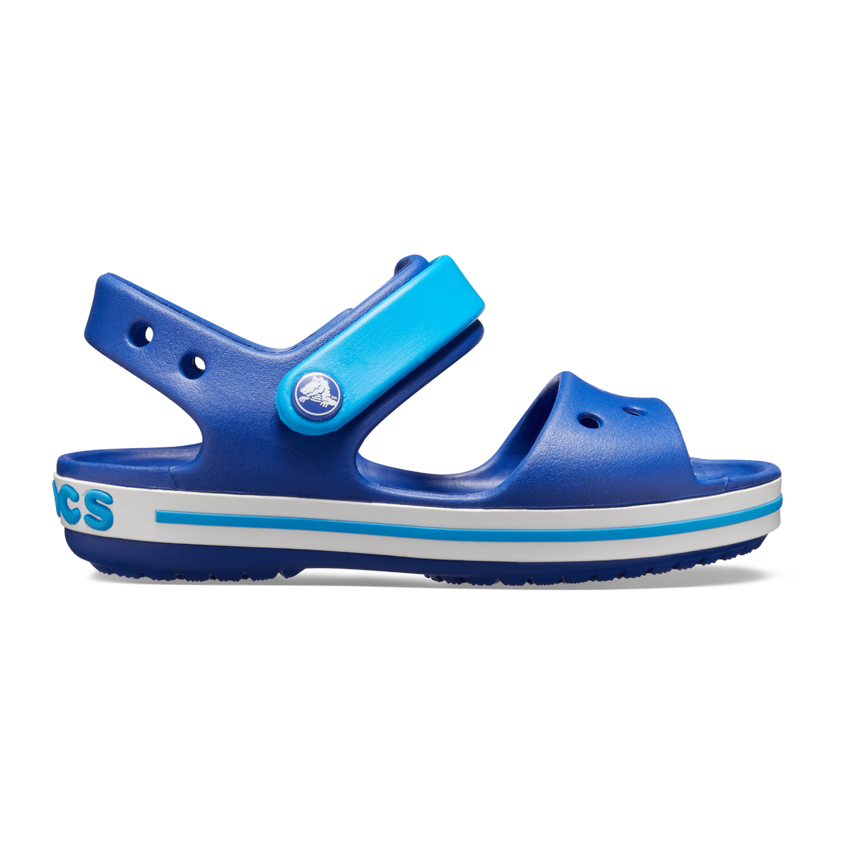 Crocband Sandal Kids Cerulean Blue Ocean Crocs Cocuk