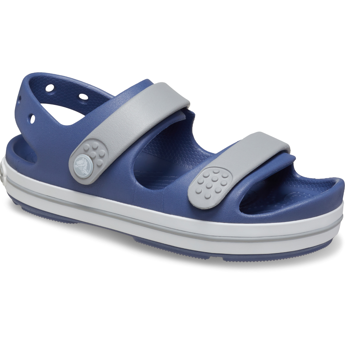 Crocs sandals blue top