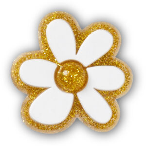 Gold and White Floral -