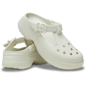 Classic Mary Jane Clog - Linen