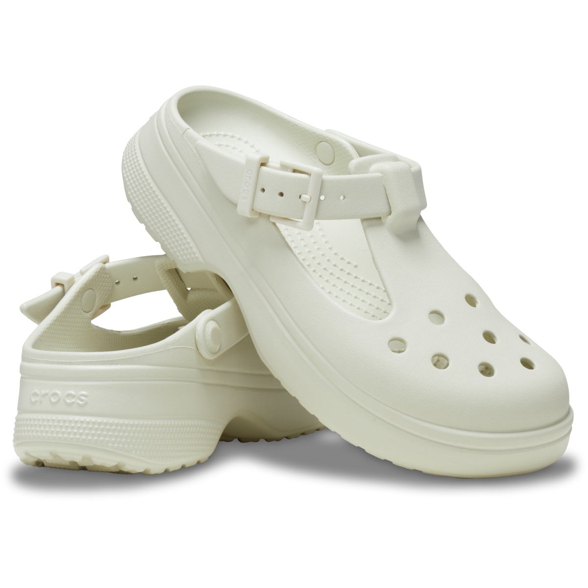 Classic Mary Jane Clog - Linen