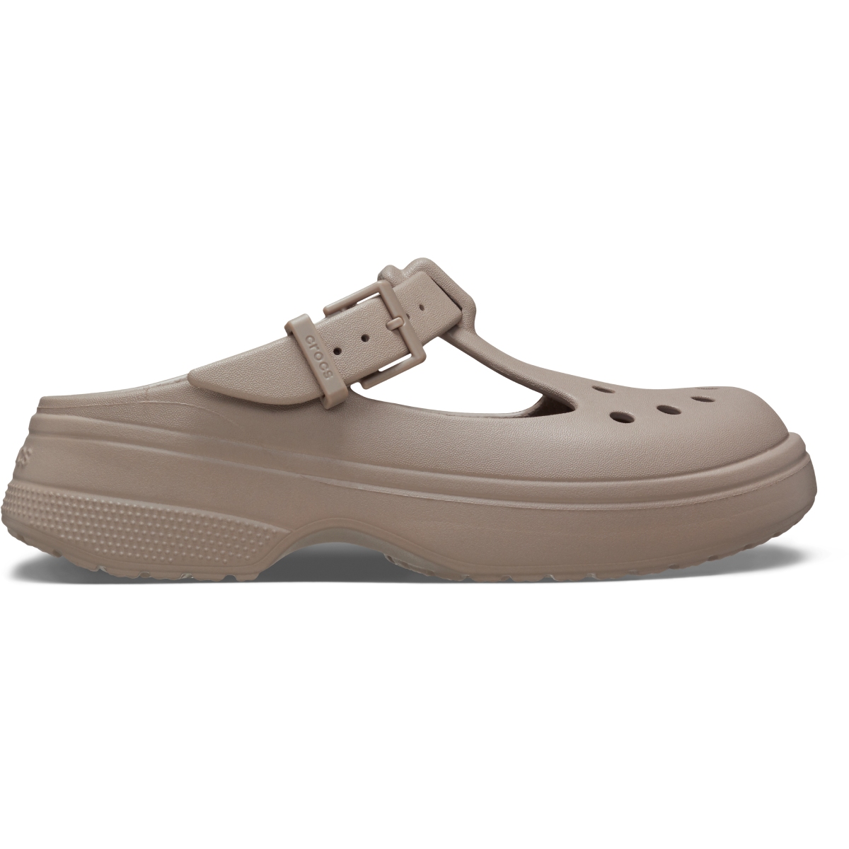 Classic Mary Jane Clog - Taupe