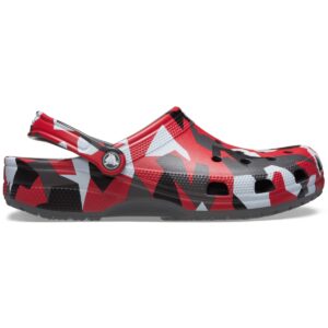 Geo Camo Clog - Slate Grey/Multi