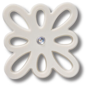 Cutout White Flower -