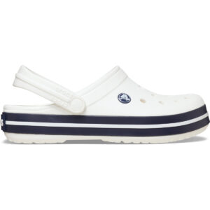 Crocband - White/White/Navy