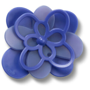 Blooming Dark Blue Flower -
