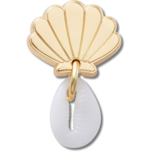 Gold Seashell Puka Shell -