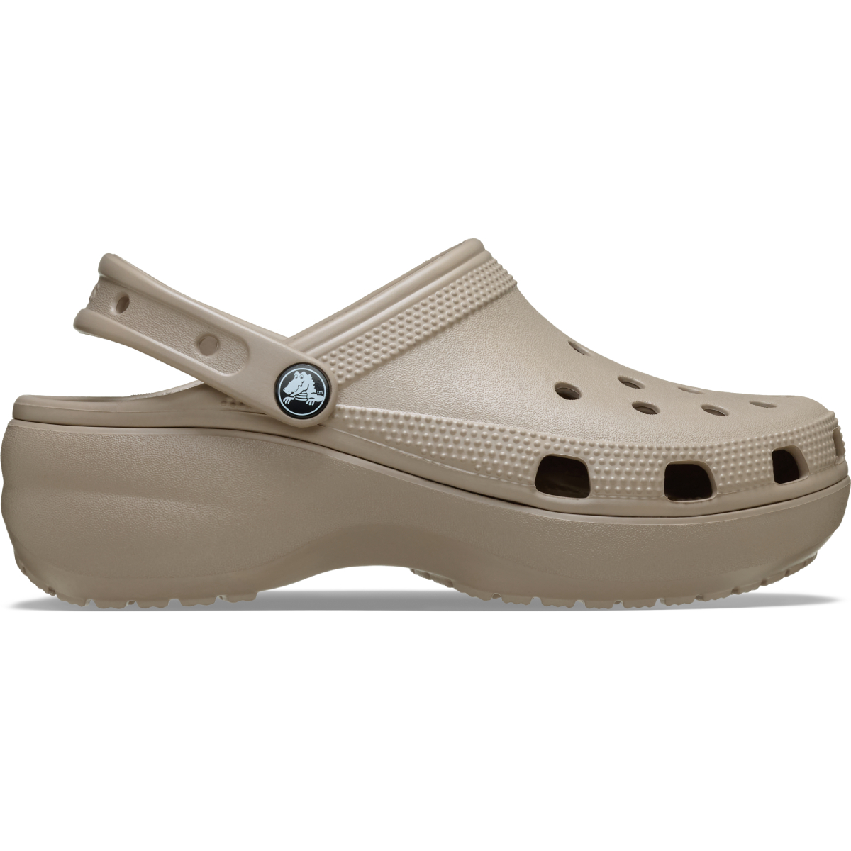Classic Platform Clog W - Taupe