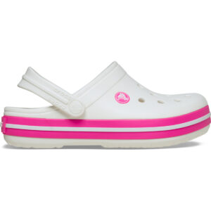 Crocband Clog T - White/Pink Crush