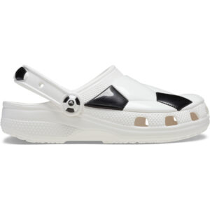 Classic Soccer Ball Clog T - White/Black