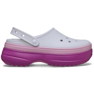 Classic Stacked Clog - Grapeberry