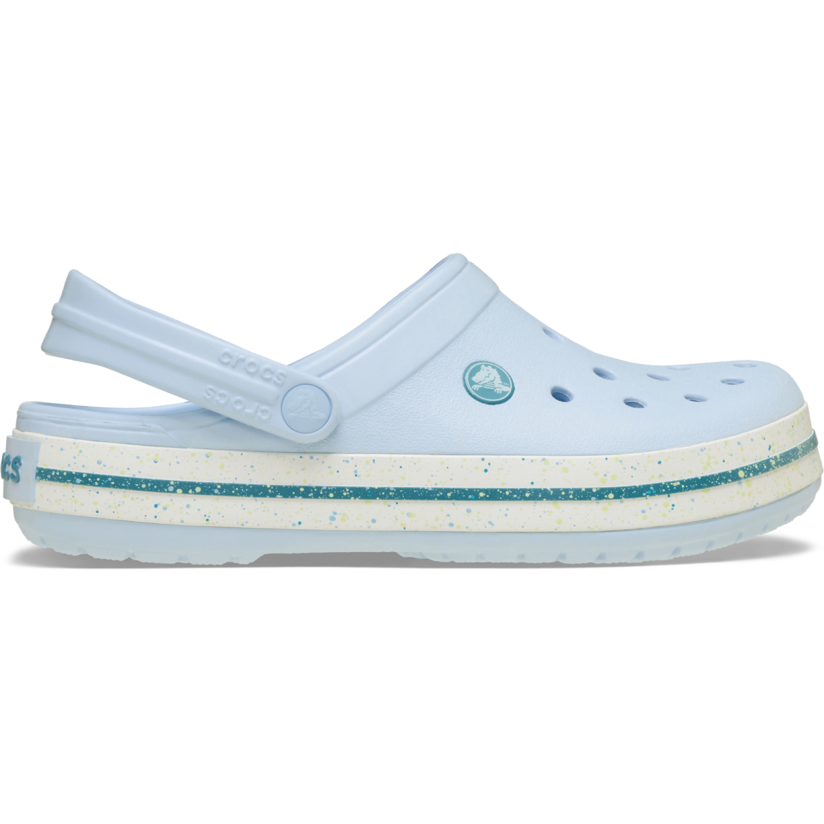 Crocband Speckled Band Clog - Blue Frost