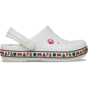 Crocband Holiday Clog K - White