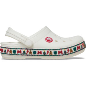 Crocband Holiday Clog T - White